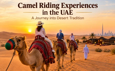 Camel Riding Experiences in the UAE :  A Journey into Desert Tradition