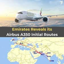 Latest Airline  Routes  from Dubai