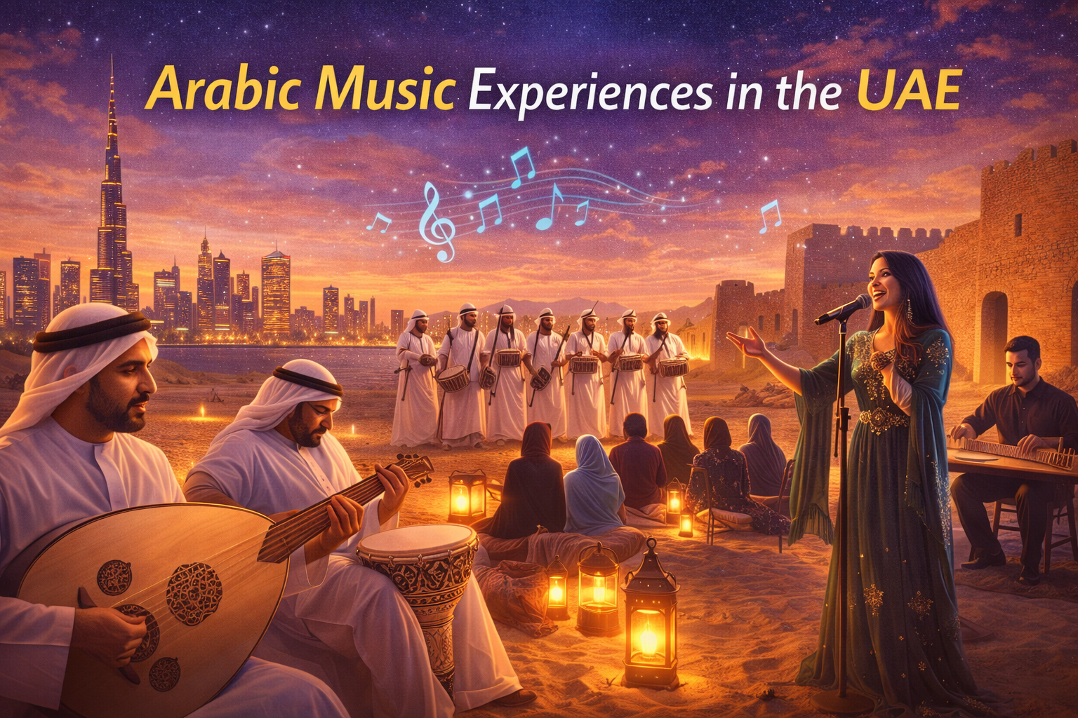 Arabic Music Experiences in the UAE :  A Journey Through Sound and Tradition