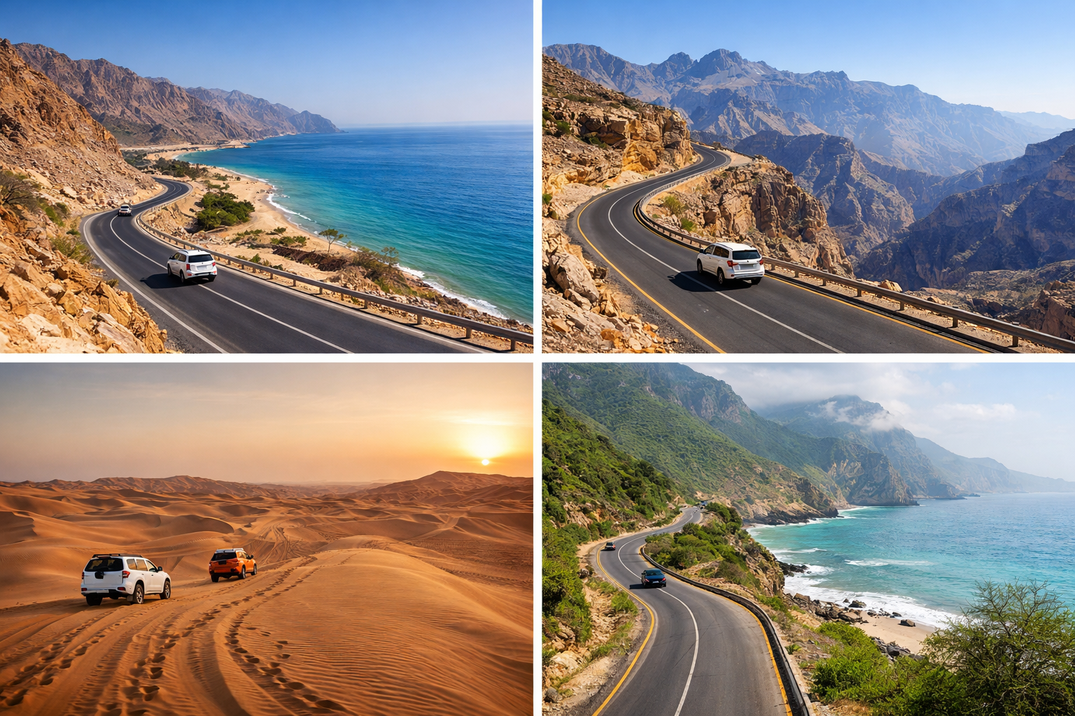 Scenic Drives in Oman: Discover Breathtaking Roads Through Nature and Heritage