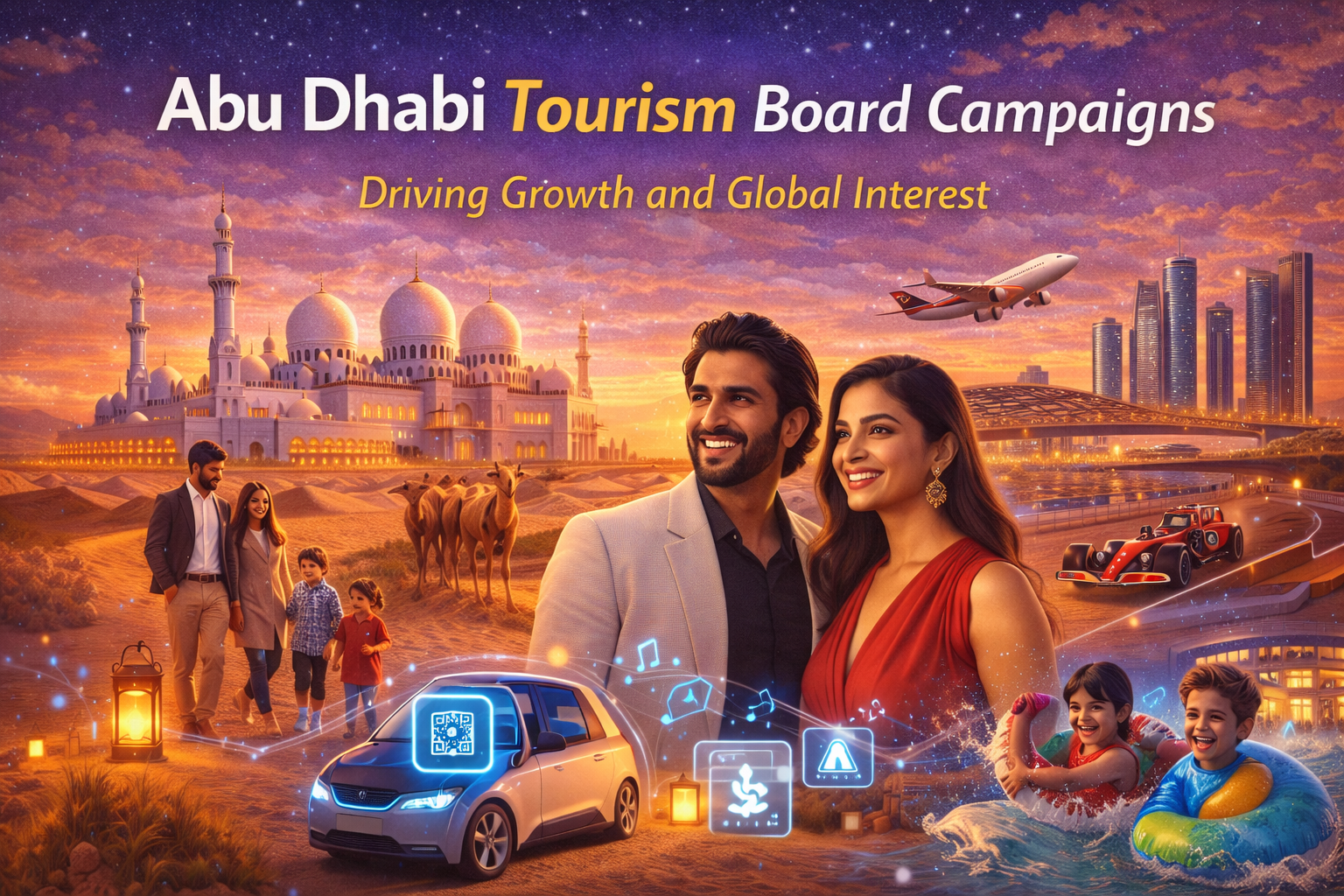 Abu Dhabi Tourism Board Campaigns : Driving Growth and Global Interest