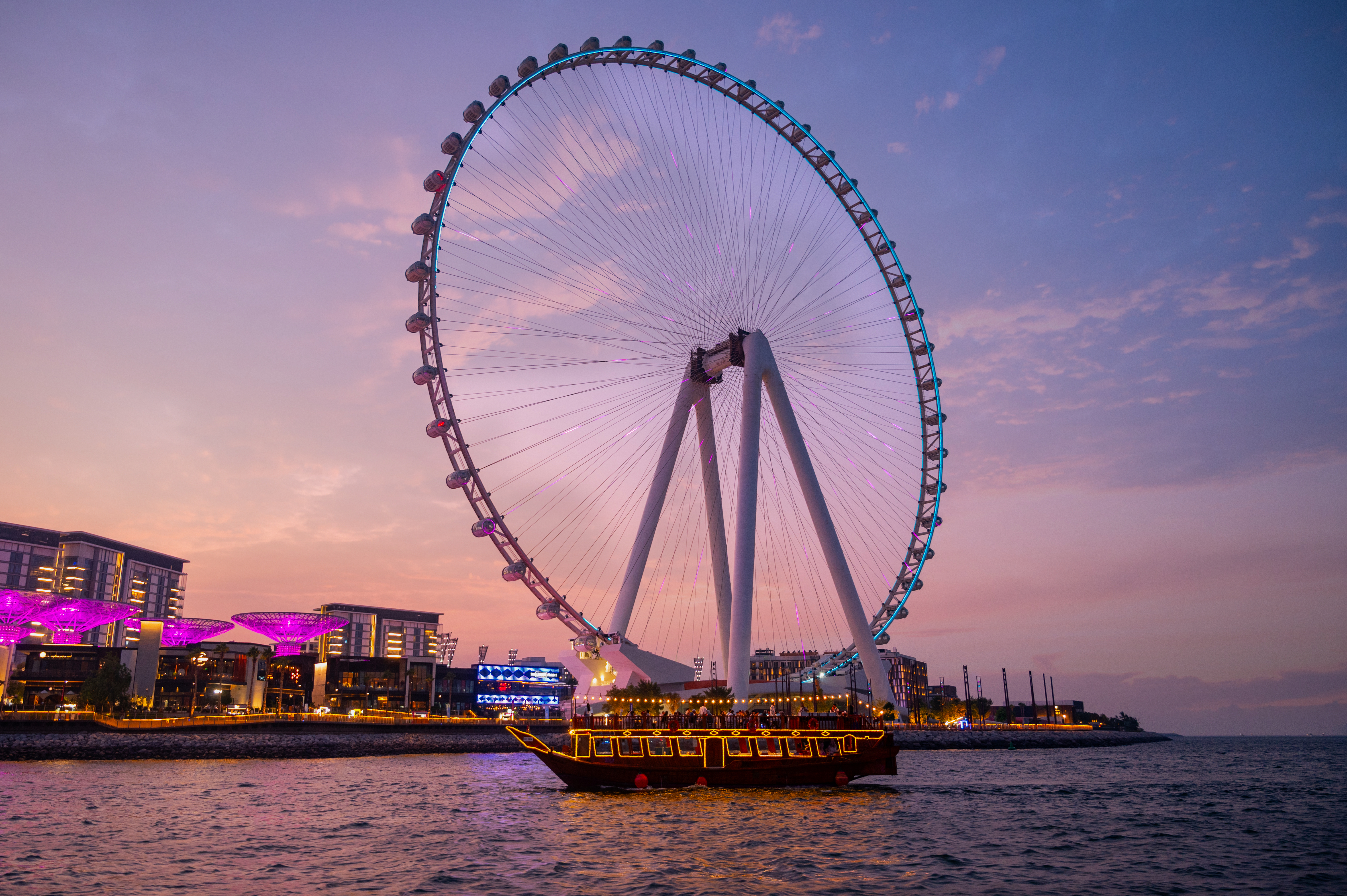 Ring in 2026 on the Water with Tour Dubai’s New Year’s Eve Marina Dhow Dinner Cruise