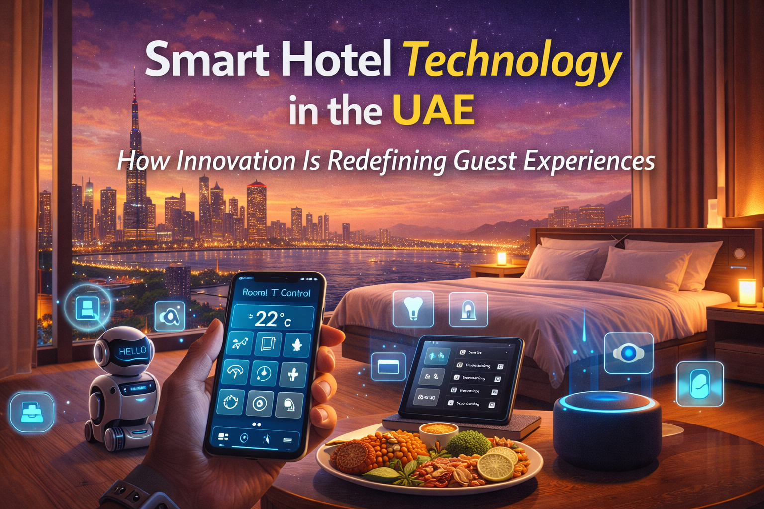 Smart Hotel Technology in the UAE :   How Innovation Is Redefining Guest Experiences