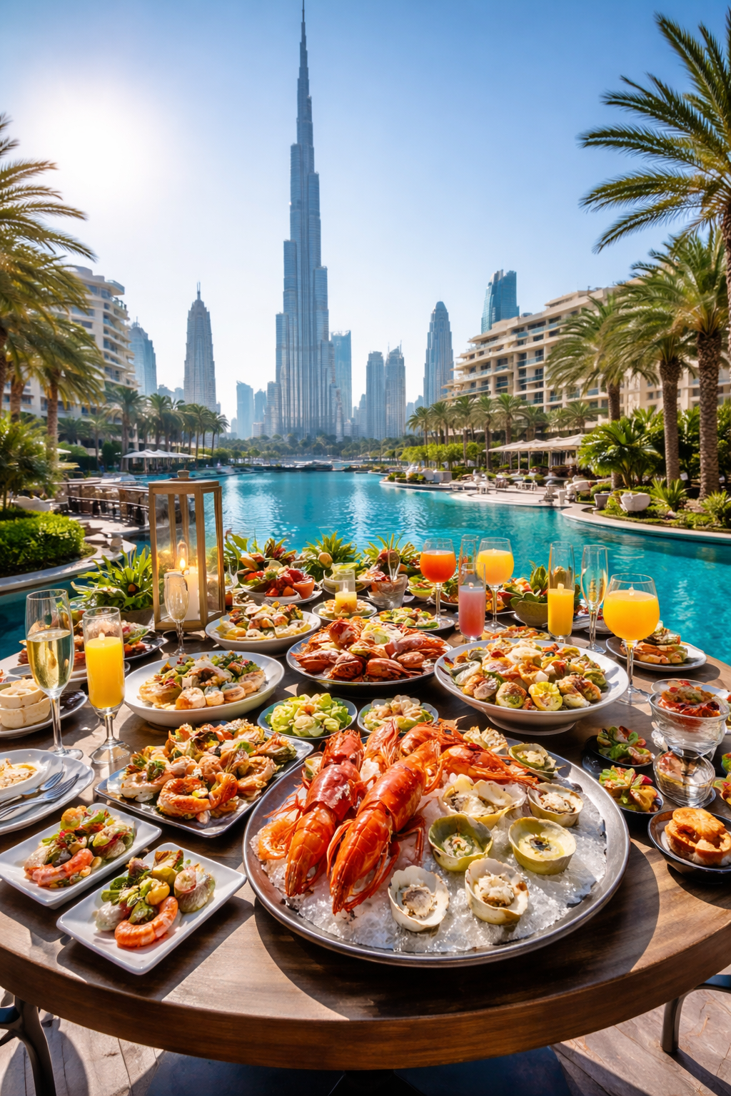 Dubai Brunch Guide 2025 : The Ultimate Weekend Food Experience
