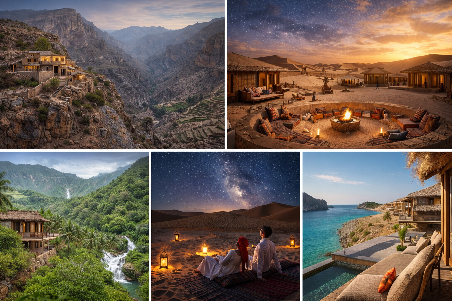 Eco-Lodges in Oman: Sustainable Luxury Amid Mountains, Desert, and Coast